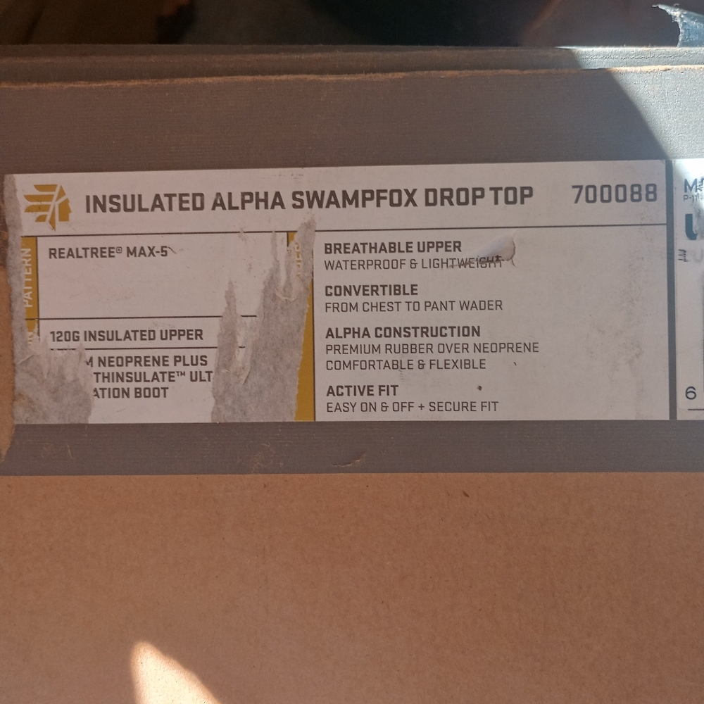 LaCrosse Insulated Alpha Swampfox Drop Top Boots